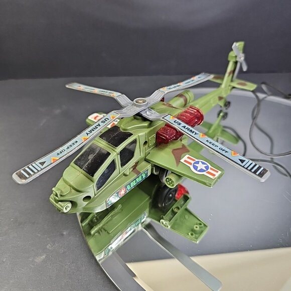 Vintage Excite Air Patrol Remote Control Helicopter 9.5 Inch Tested Read - Picture 4 of 9